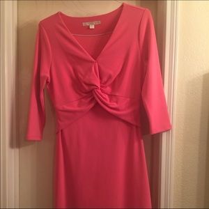 Beautiful Boston Proper coral dress size 8